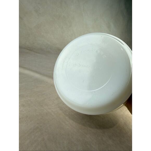 Vintage Glassware Dynaware Pyr-O-Rey Brown Floral Casserole Bowl Set of 2 - Picture 9 of 10